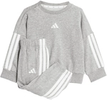 adidas Essentials Baby-Jogginganzug JV9852 - medium grey heather/white 86