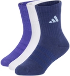 3er Pack adidas Cushioned Sportswear Crew Socken Kinder KQ9228 - pure