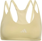 adidas Optime Workout Strappy Light Support Sport-BH Damen KS6039 - dual yellow...