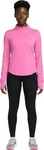 Nike HQ0499-675, NIKE Swift Dri-FIT UV 1/2-Zip Laufshirt Damen 675 - playful