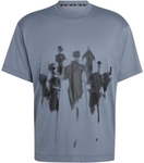 adidas Adi365 Aspyre Graphic Laufshirt KY5654 - clear onix/black M