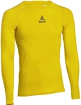 Select langarm Funktionsshirt Herren gelb S