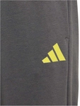 adidas Color Block Trainingsanzug Kinder KT4132 - grey five/pure lemon/lgh...