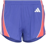 adidas Adizero Archive Laufshorts Herren KG9749 - dual indigo/semi lucid red/white