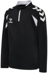 hummel hmlCORE 2.0 1/2-Zip Sweatshirt Kinder 2114 - black/white 116