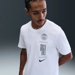 NIKE PSG Paris Saint-Germain Fu&szlig;ball T-Shirt Herren 100 - white XXL
