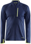CRAFT Core Trim Midlayer 1/2-Zip Langarmshirt Herren 396200 - blaze/melange S