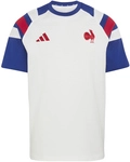 adidas FFR Frankreich Travel T-Shirt Herren KF8886 - white L
