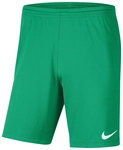 NIKE Park III Dri-FIT Fu&szlig;ball Shorts Kinder 324 - stadium green/white L...