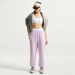 NIKE Studio Fleece High-Waist Jogginghose Damen 583 - bleached lilac/sail L