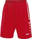 JAKO Turin Sporthose rot/wei&szlig; M