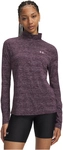UNDER ARMOUR Tech Twist 1/2-Zip Sportshirt Damen 526 - purple echo/mauve pink S