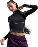 UNDER ARMOUR ColdGear Elite Mock Neck Funktionsshirt Damen 008 - ultimate