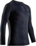 X-BIONIC Xceed langarm Laufshirt Herren B130 - x black/rhino grey S