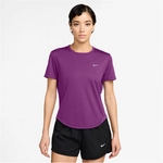 NIKE Tempo Dri-FIT kurzarm Laufshirt Damen 505 - bold berry/reflective silv L