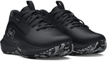 UNDER ARMOUR PS Lockdown 7 Basketballschuhe Kinder 004 - black/black/metallic silver