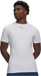 UNDER ARMOUR HeatGear Elite Fitted Trainingsshirt Herren 100 - white/reflective S