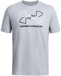 UNDER ARMOUR Foundation Sportshirt Herren 011 - mod gray medium heather/black 5XL