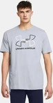 Under Armour 1382915-011, UNDER ARMOUR Foundation Sportshirt Herren 011 - mod gray