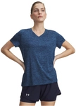 UNDER ARMOUR Tech Twist T-Shirt Damen 430 - aegean blue/blackout navy XS