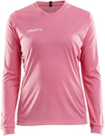 CRAFT Squad Go Solid langarm Trikot Damen 1471 - pop L