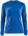 CRAFT Squad Go Solid langarm Trikot Damen 1345 - royal blue S