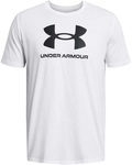 UNDER ARMOUR Logo T-Shirt Herren 100 - white/black M