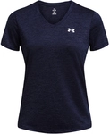 UNDER ARMOUR Tech Twist T-Shirt Damen 410 - midnight navy/white XS