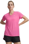 UNDER ARMOUR Tech T-Shirt Damen 637 - pink frenzy/prime pink M