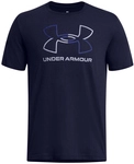 UNDER ARMOUR Foundation Sportshirt Herren 410 - midnight navy/royal/steel S