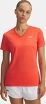 Under Armour 1384229-690, UNDER ARMOUR Tech T-Shirt Damen 690 - venom red/white M