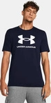 Under Armour 1382911-408, UNDER ARMOUR Logo T-Shirt Herren 408 - academy/white S