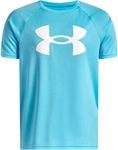 UNDER ARMOUR Tech Big Logo Trainingsshirt Jungen 481 - fresco blue/white L (149-160