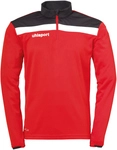 uhlsport Offense 23 1/4-Zip Sweatshirt rot/schwarz/weiss S