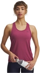 UNDER ARMOUR Tech Knockout Trainings-Tanktop Damen 659 - fuchsia dusk/dark maroon XL
