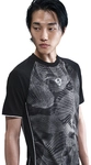 NIKE Dir-FIT Academy+ Allover Print kurzarm Trainingsshirt Herren 060 -