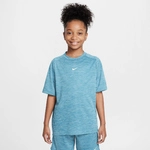 NIKE Multi Dri-FIT T-Shirt Kinder 006 - smokey blue/lt armory blue/white S (128-137