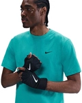 NIKE UV Hyverse Dri-FIT kurzarm Fitnessshirt Herren 345 - dusty cactus/black L