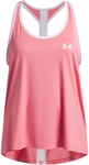 UNDER ARMOUR Knockout Tanktop M&auml;dchen 600 - bittersweet pink/white M (137-149 cm)