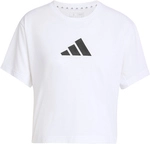 adidas Train Essentials Big Logo Trainingsshirt Damen 001A - white M