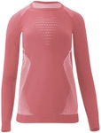 UYN Evolutyon Comfort langarm Funktionsshirt Damen P372 - flamingo/white/white S/M