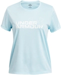 UNDER ARMOUR Tech Twist Logo Trainingsshirt M&auml;dchen 494 - stream/white S...