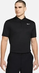 Nike DD8372-010, Nike NIKECourt Dri-FIT Tennis Poloshirt Herren black/white M