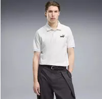 PUMA Essentials No. 1 Logo Pique Poloshirt Herren 02 - PUMA white M
