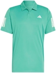 adidas Club 3-Streifen Tennis Poloshirt Herren KS8303 - semi court green XL
