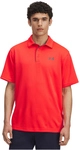 UNDER ARMOUR Tech Poloshirt Herren 714 - racer red/pitch gray S