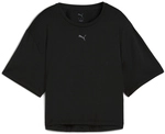 PUMA Cloudspun Relaxed Trainingsshirt Damen 01 - PUMA black XS