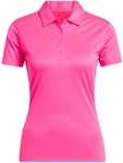 adidas Solid Poloshirt Damen IN9920 - solar pink XS