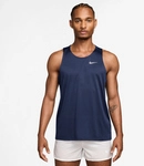 NIKE Stride Dri-FIT ADV Lauf Tanktop Herren 410 - midnight navy/reflective silv XL