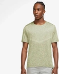 Nike CZ9184-371, NIKE Rise 365 Dri-FIT kurzarm Laufshirt Herren 371 - olive